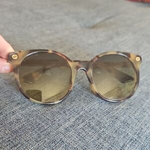 Vintage Gucci Tortoise Shell Sunglasses